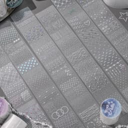 Journal GO 5cmx2m Polka Dot Washi Tape Rainbow Decorative Masking Tape for DIY Scrapbooking, Journaling, Gift Wrapping