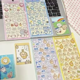 Jiyikawa 3D Cute Relief PVC Crystal Waterproof Stickers DIY Scrapbook Laptop Cute Bonbon Drop Seal Children Gift ボンボン ドロップシール