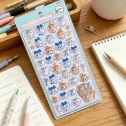 Jiyikawa 3D Cute Relief PVC Crystal Waterproof Stickers DIY Scrapbook Laptop Cute Bonbon Drop Seal Children Gift ボンボン ドロップシール