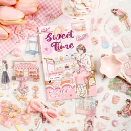 20pcs/lot Kawaii Stationery Stickers The beauty of the world Office DIY Junk Journal Paper Planner Decorative stickers