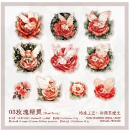 10pcs/1lot Kawaii Stationery Stickers land of elves Diary Decorative Mobile Stickers Scrapbooking DIY Craft Stickers
