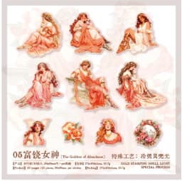 10pcs/1lot Kawaii Stationery Stickers land of elves Diary Decorative Mobile Stickers Scrapbooking DIY Craft Stickers