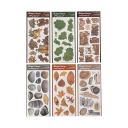 2pcs/1lot Kawaii Scrapbook Stickers Natural traces Junk Journal Gold Planner Stationery Sticker Planner Decorative