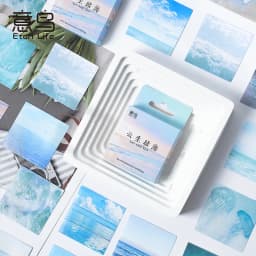 46pcs Romantic Star Stickers Cartoon Painting Decoration Scrapbooking School Supplies Flakes
