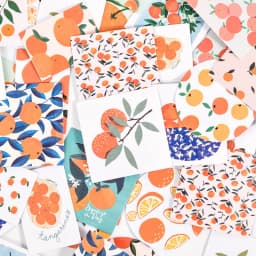 46Pcs Fresh Fruits Orange Stationery Stickers Set for Kids DIY Craft Journal Label Scrapbooking Boys Girls Craft Supplies