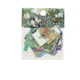 30 pcs/pack Art Oil Painting Series Decorative Golden Stickers Scrapbooking Label Diary Stationery Album Phone Journal Planner