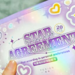 Utalo Huge 6000+ Sticker Set! Glitter, Fashion & Cute, Holo Accents for K-Pop, Journaling, Laptop. 20 Sheets 12x17cm