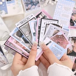 30pcs Kawaii Ins Sweet Girl Handbook Decorative Sticker Pack DIY Diary Handmade Scrapbook Material Stickers