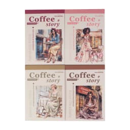 20pcs/1lot kawaii Stationery Sticker The Story of the Coffee Shop  Planner junk journal Decorative Scrapbooking Craft Sticker