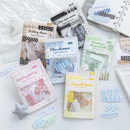 50pcs/1lot Kawaii Scrapbook Sticker Fragmented diary Scrapbooking Supplies Planner Decorative Stationery Sticker