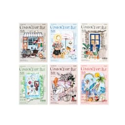 10pcs/1lot Kawaii Scrapbook Stickers Comfortable life Junk Journal Gold Planner Stationery Planner Decorative