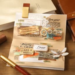 Journal GO 3.5cmx2m Retro Film Washi Tape, Die-cut Vintage Paper Decals for Journaling, Scrapbooking, Planners & DIY Crafts