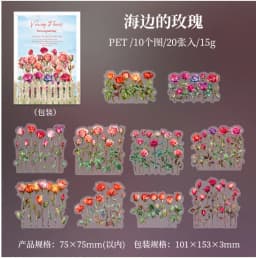 20pcs/lot Kawaii Stationery Stickers Planner's day-to-day DIY Junk Journal Paper stickers Planner Decorative Mobile stickers