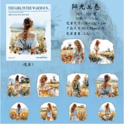 20pcs/lot Kawaii Stationery Stickers Planner's day-to-day DIY Junk Journal Paper stickers Planner Decorative Mobile stickers