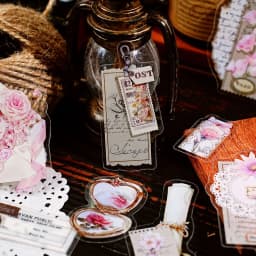 40pcs/1lot kawaii Stationery Sticker Picking up the Light Chapter junk journal Decorative Scrapbooking DIY Craft Sticker