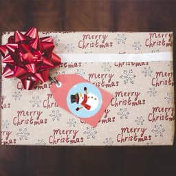 50-500Pcs Christmas Tree Santa Claus Merry Christmas Stickers 2.5cm Thank You Stickers for Gift Sealing Holiday Candy Bag Decor