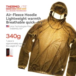 Thermolite® Hooded Sweatshirt: 2025 Winter Lightweight & Warm Hoodie Unisex Solid Color Thickened Hoodie for Autumn and Winter