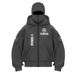 yamaha logo Printed Cotton Cycling Mask Zipper Hoodie Men and Women Autumn and Winter New Style Fashion Casual Retro Cycling Jer