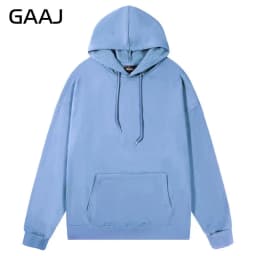 GAAJ Lightweight Hoodie & Sweatshirt 260gsm Soft Casual Pullover 21 Colors Men Women Unisex Comfortable Daily Wear Fit