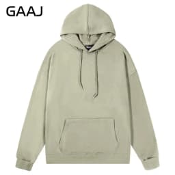 GAAJ Lightweight Hoodie & Sweatshirt 260gsm Soft Casual Pullover 21 Colors Men Women Unisex Comfortable Daily Wear Fit