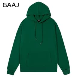 GAAJ Lightweight Hoodie & Sweatshirt 260gsm Soft Casual Pullover 21 Colors Men Women Unisex Comfortable Daily Wear Fit