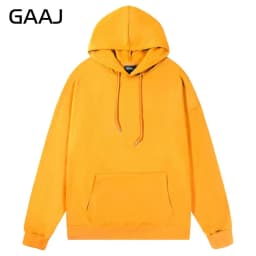 GAAJ Lightweight Hoodie & Sweatshirt 260gsm Soft Casual Pullover 21 Colors Men Women Unisex Comfortable Daily Wear Fit
