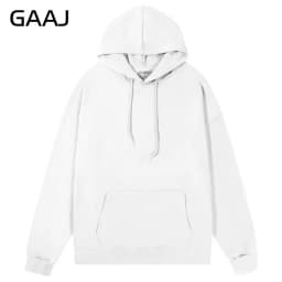 GAAJ Lightweight Hoodie & Sweatshirt 260gsm Soft Casual Pullover 21 Colors Men Women Unisex Comfortable Daily Wear Fit