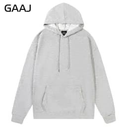 GAAJ Lightweight Hoodie & Sweatshirt 260gsm Soft Casual Pullover 21 Colors Men Women Unisex Comfortable Daily Wear Fit