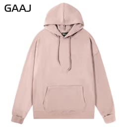 GAAJ Lightweight Hoodie & Sweatshirt 260gsm Soft Casual Pullover 21 Colors Men Women Unisex Comfortable Daily Wear Fit