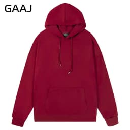 GAAJ Lightweight Hoodie & Sweatshirt 260gsm Soft Casual Pullover 21 Colors Men Women Unisex Comfortable Daily Wear Fit