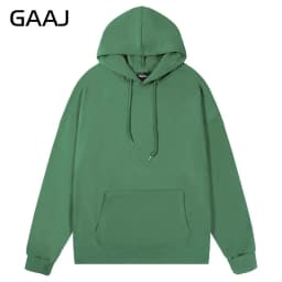 GAAJ Lightweight Hoodie & Sweatshirt 260gsm Soft Casual Pullover 21 Colors Men Women Unisex Comfortable Daily Wear Fit