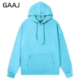 GAAJ Lightweight Hoodie & Sweatshirt 260gsm Soft Casual Pullover 21 Colors Men Women Unisex Comfortable Daily Wear Fit