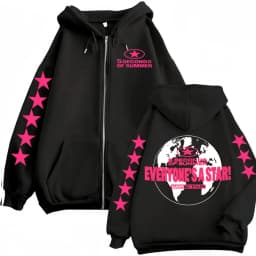 5 Seconds of Summer Everyone's A Star World Tour Zip Up Hoodies Men Women Harajuku Hip Hop Gothic Jacket Sweatshirt Hoodie Coats