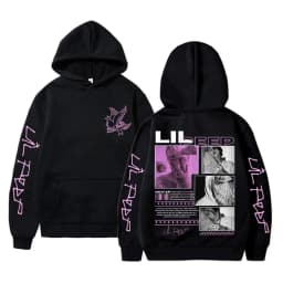 Hot Sale New Lil Peep Hell Boy Crybaby Hip Hop Rap Graphic Hoodie Men Women Vintage Oversized Sweatshirt Male Fashion Streetwear