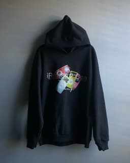 Hip Hop Safety Cross Print Hoodies Streetwear Sweatshirt Light Grey Pullover Harajuku Y2k Casual Hoodie Tracksuit Men Clothing