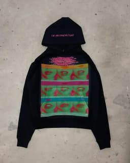 Hip Hop Safety Cross Print Hoodies Streetwear Sweatshirt Light Grey Pullover Harajuku Y2k Casual Hoodie Tracksuit Men Clothing