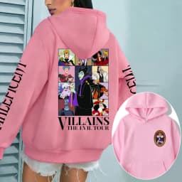 Villains Maleficent Men Hoodie Cartoon Anime Women Pullover Tops 2026 New Fashion Autumn Spring Couple Oversized Sweatshirts