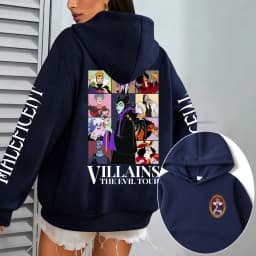 Villains Maleficent Men Hoodie Cartoon Anime Women Pullover Tops 2026 New Fashion Autumn Spring Couple Oversized Sweatshirts