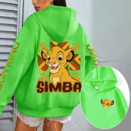 The Lion King Men Hoodie Cartoon Anime Women Pullover Tops 2026 New Casual Autumn Winter Couple Oversized Sweatshirts