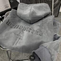 Heavyweight Suede Hoodie Men's Autumn Winter Fashion Brand Handsome American Oversize Loose Fit Coat Polyester Fiber Long Sleeve