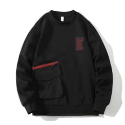 Autumn Spring 2024 Hoodies Sweatshirt For Men's Grey Blue Hip Hop Punk Pullover Streetwear Casual Fashion Clothes OverSize 5XL