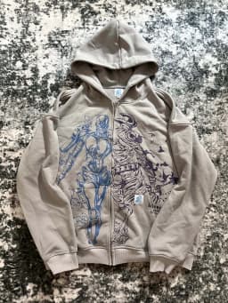 Jojo Bizarre Adventure Silver Chariot Zip Up Hoodies Women Y2k Oversized Hoodie Hip Hop Couples Harajuku Street Men Sweatshirt