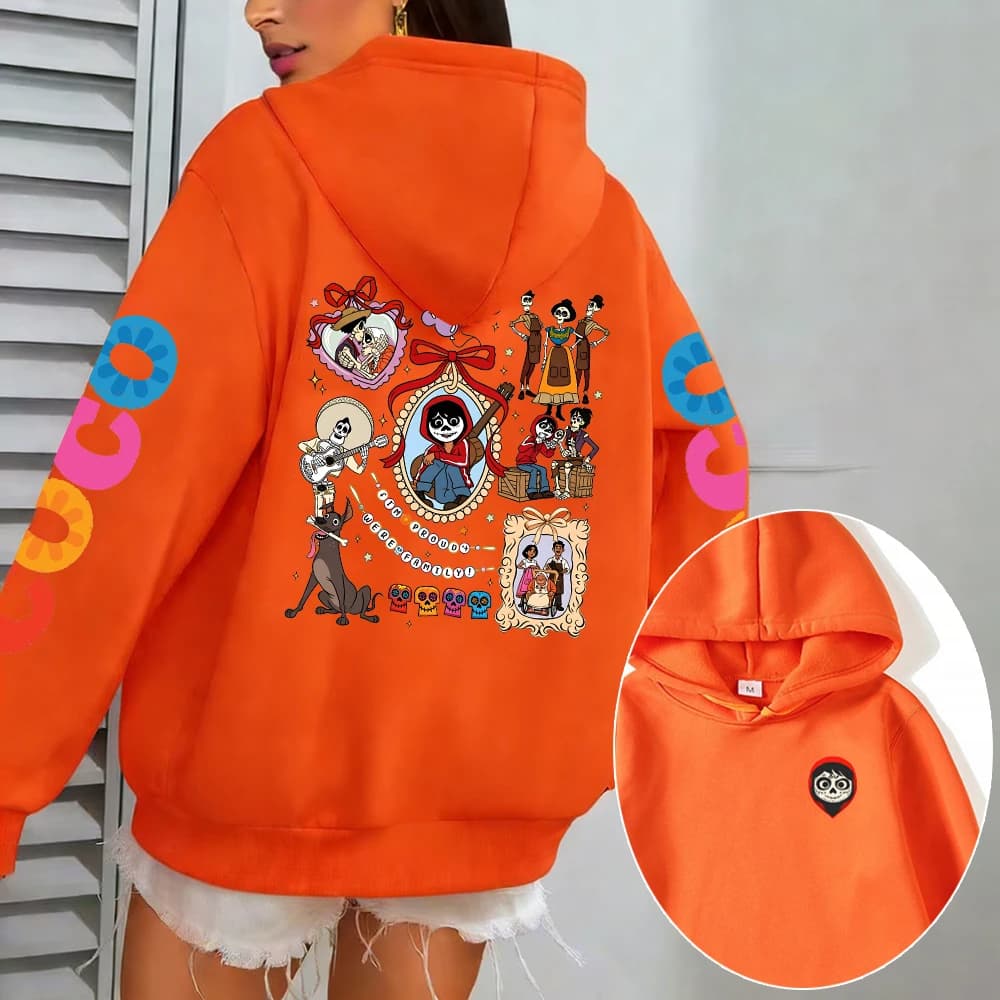 Coco Miguel Men Hoodie Cartoon Anime Women Pullover Tops 2026 New Fashion Autumn Spring Couple Sweatshirts Clothes