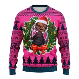 Chucky Chuckie Doll Good Guys Christmas Sweater Couple 2026 New Fashion Men Pullover Tops Cartoon Anime Women Hoodie Sweatshirt