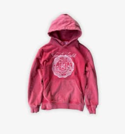 Vintage Washed Angel Printing Hoodie Men Y2K Streetwear Cherub Badge Blue Hoodie Hip Hop Retro Casual Oversized Loose Hoodies