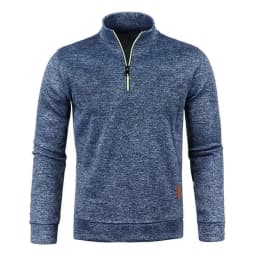 Animal Game Outdoor Men's Zipper Sweatshirts Long Sleeve Pullover Solid Streetwear Warm Jacket Sport Lightweight Work Coats