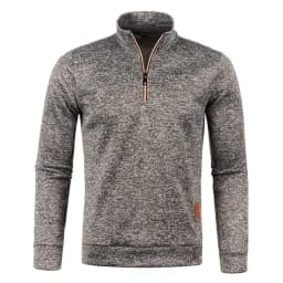 Animal Game Outdoor Men's Zipper Sweatshirts Long Sleeve Pullover Solid Streetwear Warm Jacket Sport Lightweight Work Coats