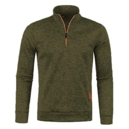 Animal Game Outdoor Men's Zipper Sweatshirts Long Sleeve Pullover Solid Streetwear Warm Jacket Sport Lightweight Work Coats