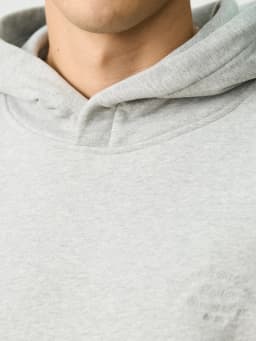 SIMWOOD Autumn Winter Ultra-Soft Men's Hoodie Heavyweight 400gsm Brushed Interior Carbon Peached Pullover with Letter Embroidery