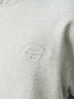 SIMWOOD Autumn Winter Ultra-Soft Men's Hoodie Heavyweight 400gsm Brushed Interior Carbon Peached Pullover with Letter Embroidery